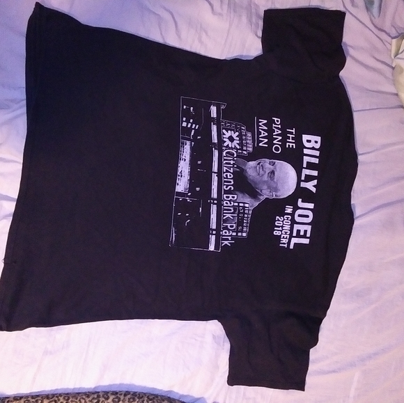 Billy joel x radiohead inside out misprint band tour t - Picture 3 of 6